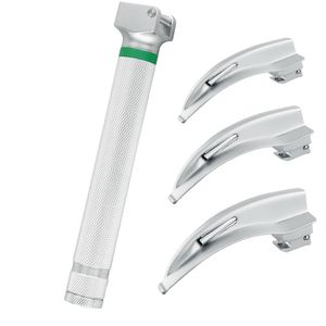 Kit Laringoscópio Fibra Óptica - MD - Lâmina Curva Adulto