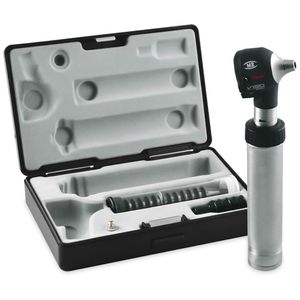 Otoscópio Fibra Ótica Xenon - MD - Visio 2000 Estojo Luxo