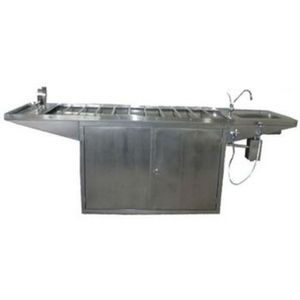 Mesa para Necropsia Inox com Armário