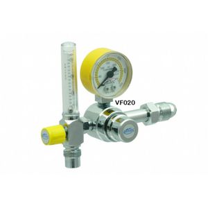 Válvula Reguladora com Fluxômetro para Cilindro de Ar Comprimido - Unitec - VF020