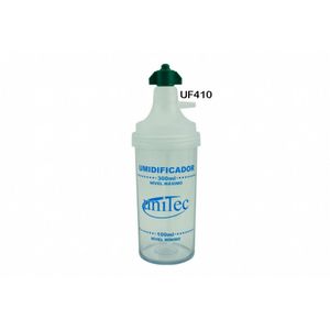 Umidificador p/ Oxigênio - Frasco em Policarbonato 400ml - Unitec - UF410