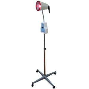 Infravermelho p/ Fisioterapia c/ Pedestal e Rodízios - Carci - Infraterm c/ Dimmer