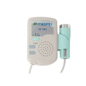 Detector Fetal Portátil - Medpej - DF-7001-N c/ Bateria e Carregador