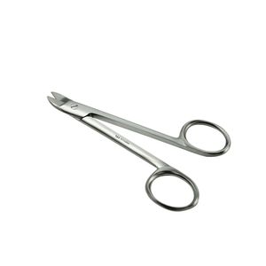 Tesoura Beebee (Ouro) Curva 12cm