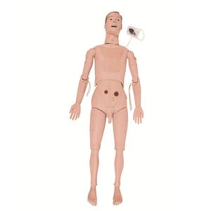 Manequim Bissexual de Enfermagem para Trauma com Simulador de Edema de Glote