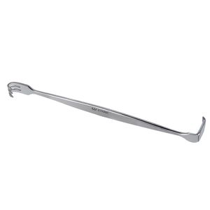 Afastador Senn Miller Duplo 17cm Dentes Agudos