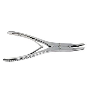 Cizalha Luer Curva 16cm Alveolótomo Biarticulado