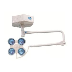Foco Cirúrgico de Teto 1 Cúpula 4 Bulbos com Sistema de Emergência - Medpej - FL-2000 T4E
