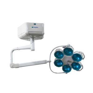 Foco Cirúrgico de Teto 1 Cúpula 6 Bulbos com Sistema de Emergência - Medpej - FL-2000 T6E