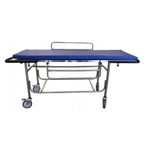 Maca para Transporte em Aço Inox com leito removível e colchonete - CM-0415-HOA
