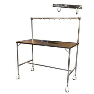 Mesa Auxiliar em Aço Inox para Instrumental - CM-0209-HO
