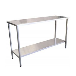 Bancada em Aço Inox sem Rodízios - CM-0130H-HO