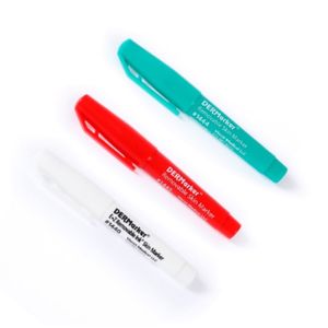 Kit 3 Canetas Marcadora Viscot Ponta Fina Regular