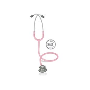Estetoscópio Pro-Lite - Spirit - Rosa Transparente - Adulto