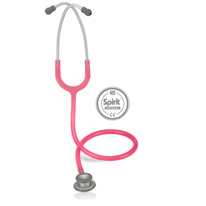 Estetoscópio Spirit - MD Pro-Lite Pediátrico Rosa Perolizado