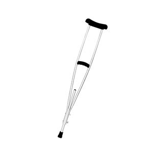 Muleta Axilar alumínio M403 - Indaiá.