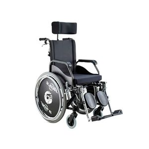 Cadeira de Rodas Reclinável - Ortopedia Jaguaribe - Ágile - Preto