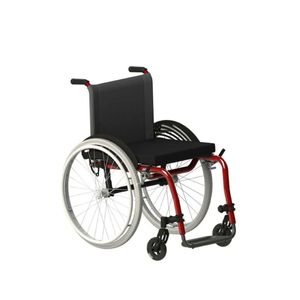 Cadeira de Rodas em Alumínio - Ortopedia Jaguaribe - Speed Roda Raiada