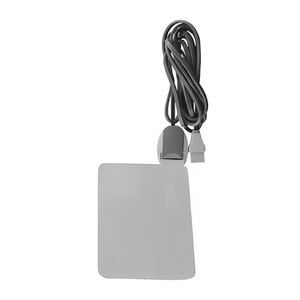 Placa Neutra Permanente Em Inox c/ Cabo de Ligação 280 X 200 X 0,5mm - Emai