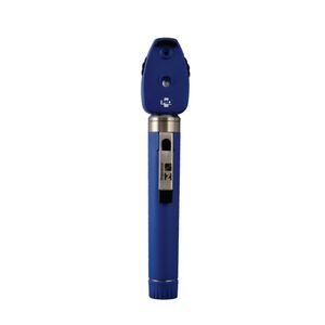 Oftalmoscópio 2,5V LED - MD - Omni 3000 Azul c/ Estojo Macio